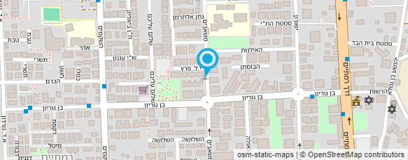 מפת הגעה אל אבן חן מרדכי