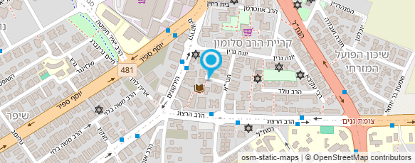 מפת הגעה אל מועדון בית לאה