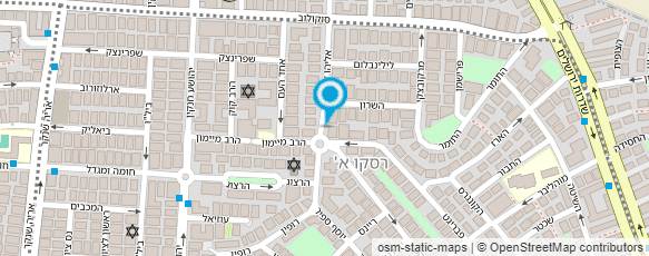 מפת הגעה אל א. פרחי ישראל