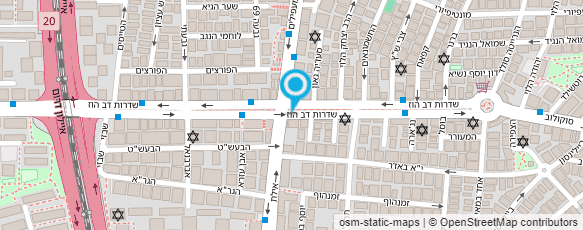 מפת הגעה אל עוז סוכנות לביטוח