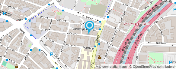 מפת הגעה אל אמריקן אינטרנשיונל