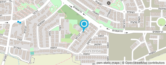 מפת הגעה אל גורית אלחלל - עיצוב פנים