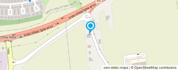 מפת הגעה אל מקדונלד'ס