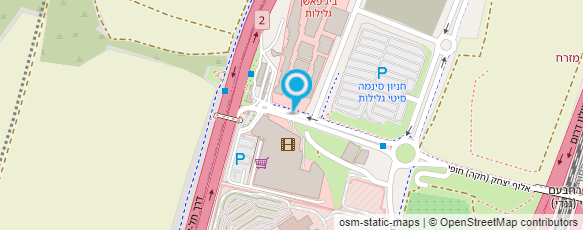 מפת הגעה אל מקדונלד'ס