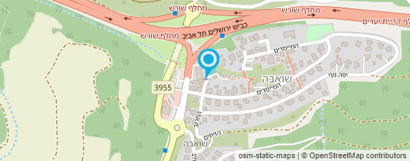 מפת הגעה אל מקדונלד'ס