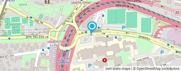 מפת הגעה אל מקדונלד'ס