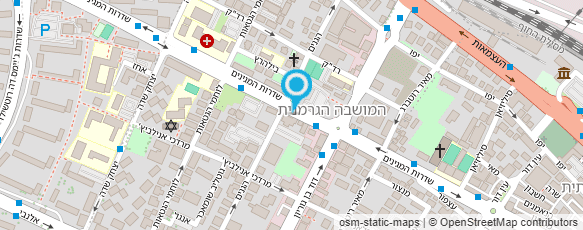 מפת הגעה אל עו"ד גורג' שחאדה