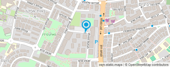 מפת הגעה אל מרפאה בעיסוק - אשרי מירב