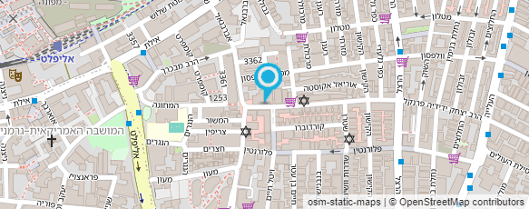 מפת הגעה אל גילי שני - צלם אופנה