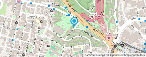 מפת הגעה אל יודאיקה ;כתובות מעוטרות