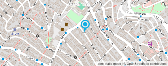 מפת הגעה אל עו"ד מרצקי גיא