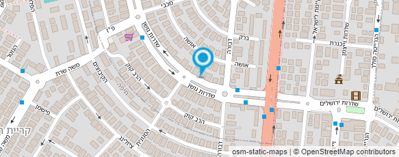 מפת הגעה אל נתוש - נעליים שנשים אוהבות