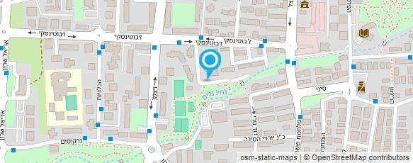 מפת הגעה אל צדוק מתי