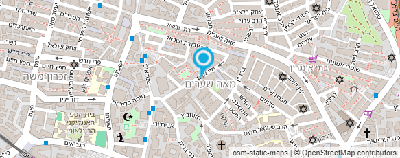 מפת הגעה אל בית דין צדק לדיני ממונות