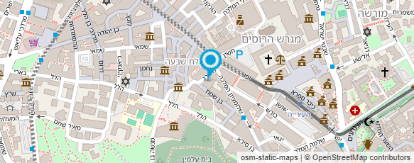 מפת הגעה אל עו"ד שמואל וורד בירגר