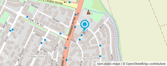 מפת הגעה אל מוניות יבנה