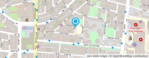 מפת הגעה אל ציטרון שרית- פסיכותרפיה