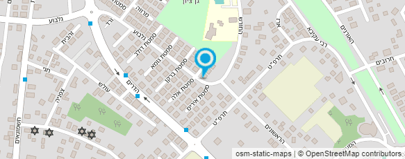 מפת הגעה אל ד"ר קרסין אלישע