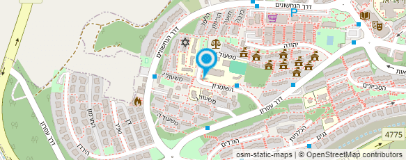 מפת הגעה אל אתר סרט