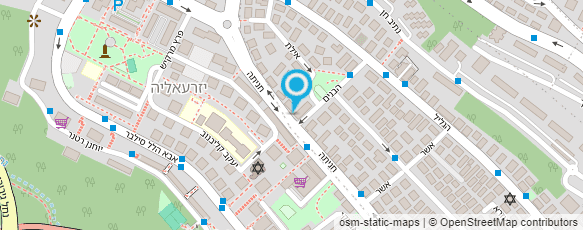 מפת הגעה אל תריסי רון בן דוד