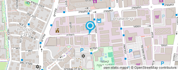 מפת הגעה אל ד"ר סביט בנימין