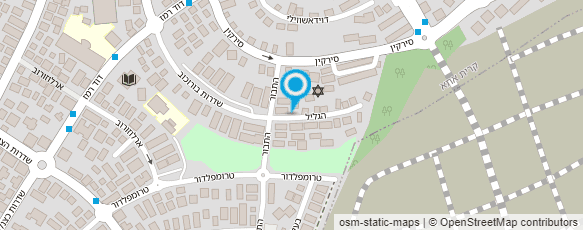 מפת הגעה אל מירב מויאל שמלות כלה צנועות/מידות גדולות