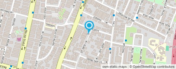 מפת הגעה אל מוזס - נגר גגות