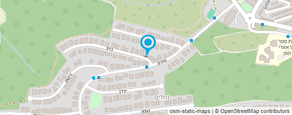 מפת הגעה אל שירותי מים