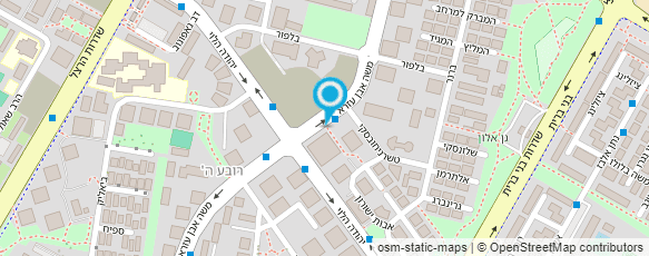 מפת הגעה אל ד"ר הלפרין יצחק