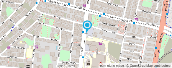 מפת הגעה אל טופ תיק