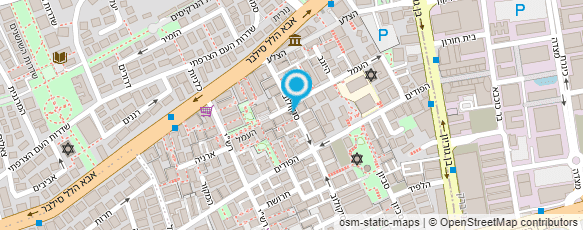 מפת הגעה אל ברוך רוני