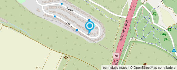 מפת הגעה אל שרות מ. מנחם