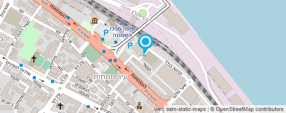 מפת הגעה אל שקמונה- חברה ממשלתית עירונית לשיקום הדיור בחיפה בע"מ