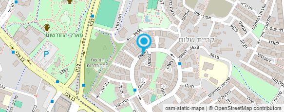 מפת הגעה אל בית המים