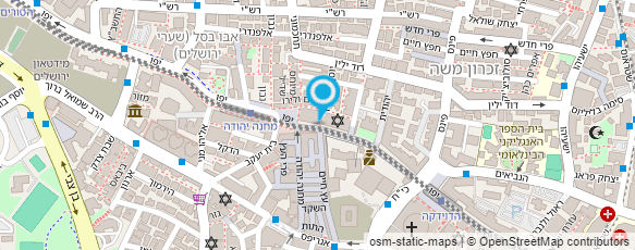 מפת הגעה אל מכבסת המרכז