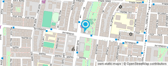 מפת הגעה אל נעמ"ת - תנועת נשים עובדות ומתנדבות