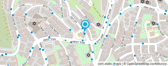 מפת הגעה אל מקוה - טהרה