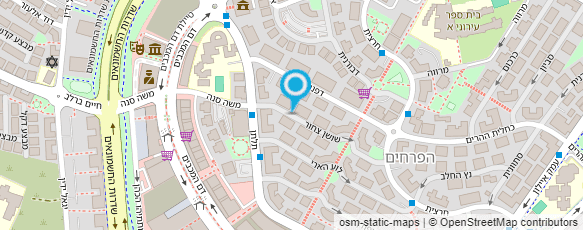 מפת הגעה אל אטרקציה נכסים