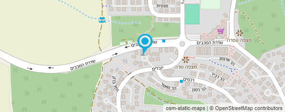 מפת הגעה אל מצפה הכוכבים ברקת מפת הגעה אל מצפה הכוכבים ברקת