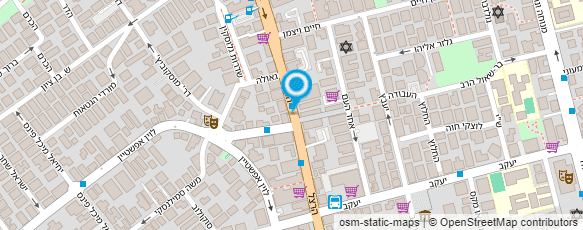 מפת הגעה אל סטודיו לאופנה זד