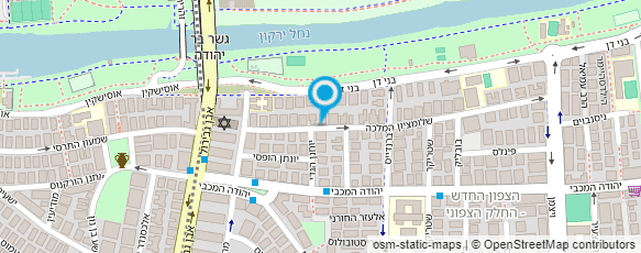 מפת הגעה אל הטבע בא לגן