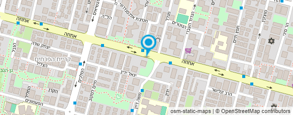 מפת הגעה אל בלר ארני - מדריכת הנקה