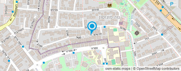 מפת הגעה אל לגעת בטבע תטא-הילינג