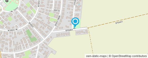 מפת הגעה אל יריב שרותי גינון ופיתוח