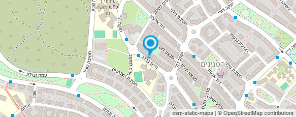 מפת הגעה אל היכל הצחוק והמרפא