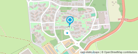 מפת הגעה אל בלוט חרשי עץ וברזל