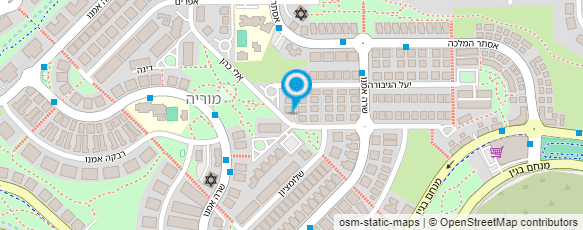 מפת הגעה אל גינות יאיר