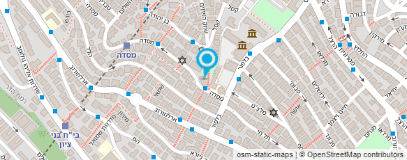 מפת הגעה אל אקים חיפה - אגודה לקידום מפגרים