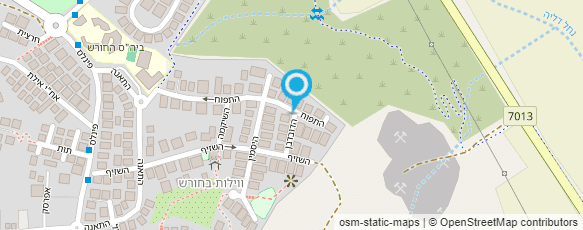 מפת הגעה אל עו"ד ונוטריון מנשרי זקס יעל