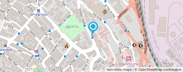 מפת הגעה אל פרופ' ועו"ד ביין דן